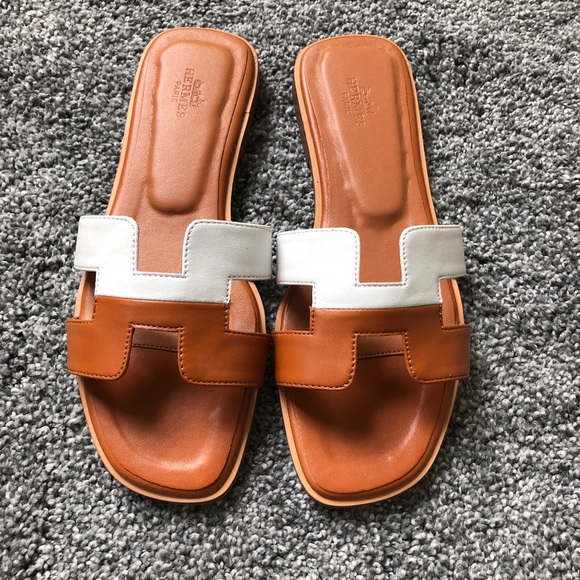 hermes style sandals